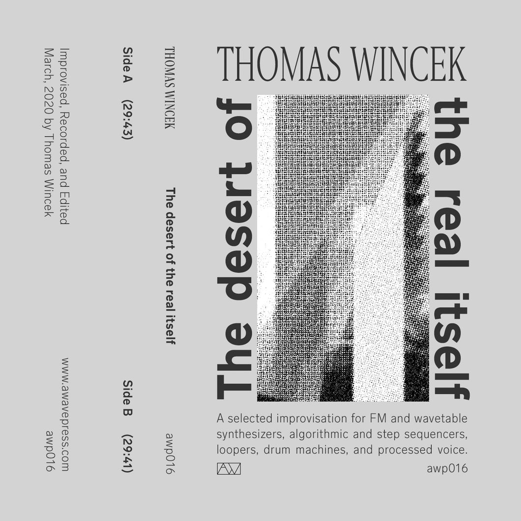 Thomas Wincek - The Desert of the real itself cassette